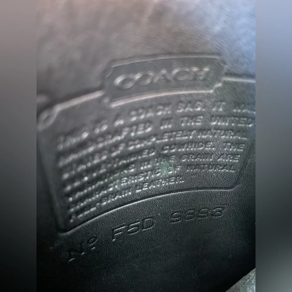 Vintage Coach Scooter Bag - Picture 10 of 11